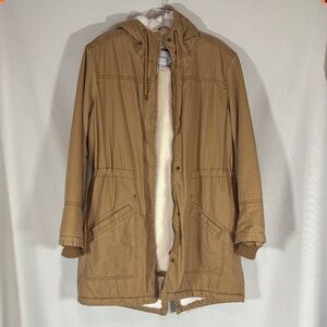 Old Navy Tan Hooded Jacket‎